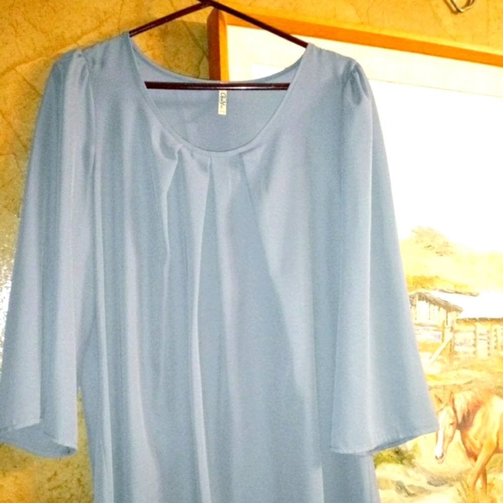 GOO YOO SHEAR BLOUSE